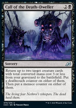 Call of the Death-Dweller - Ikoria: Lair of Behemoths (Uncommon) [IKO-78]