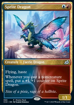 Sprite Dragon - Ikoria: Lair of Behemoths: Promos (Uncommon) [PIKO-369]
