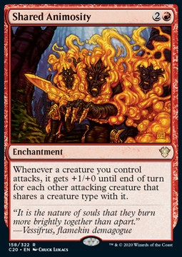 Shared Animosity - Commander: Ikoria (Rare) [C20-158]