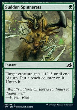 Sudden Spinnerets - Ikoria: Lair of Behemoths (Common) [IKO-171]