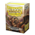 100 Dragon Shield Sleeves - Classic Tangerine