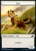 Cat Token (W 1/1 Lifelink) // Human Soldier Token (W 1/1) (V.2) - Ikoria: Lair of Behemoths: Extras (Token) [XIKO-T 01/04]