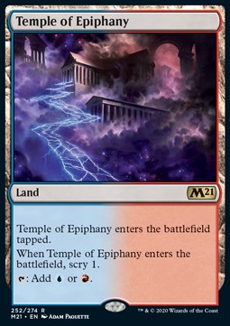 Temple of Epiphany - Core 2021 (Rare) [M21-252]