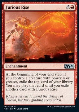 Furious Rise - Core 2021 (Uncommon) [M21-144]