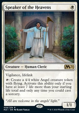 Speaker of the Heavens - Core 2021 (Rare) [M21-38]