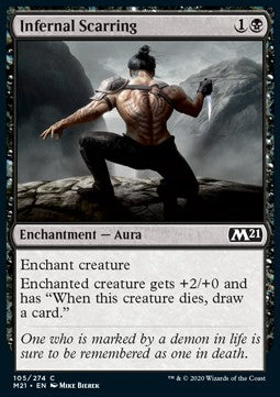 Infernal Scarring - Core 2021 (Common) [M21-105]