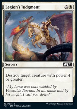 Legion's Judgment - Core 2021 (Common) [M21-24]