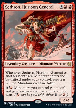 Sethron, Hurloon General - Jumpstart (Rare) [JMP-25]
