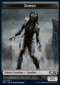 Zombie Token (B 2/2) // Knight Token (W 2/2 Vigilance) - Core 2021: Extras (Token) [XM21-T 07/04]