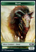 Beast Token (G 3/3) // Cat Token (G 2/2) - Core 2021: Extras (Token) [XM21-T 10/11]