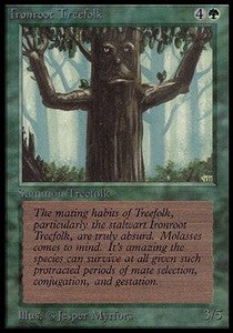 Ironroot Treefolk - Beta (Common)
