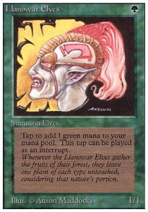 Llanowar Elves - Unlimited (Common)