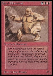Earth Elemental - Beta (Uncommon)
