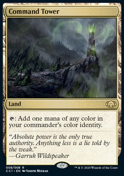 Command Tower - Commander Collection: Green (Rare) [CC1-8]