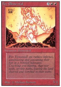 Fire Elemental - Unlimited (Uncommon)