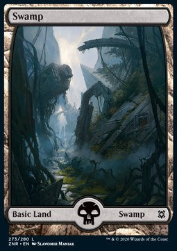 Swamp (V.2) - Zendikar Rising (Land) [ZNR-273]