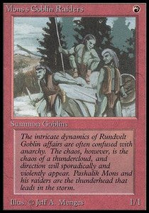 Mons's Goblin Raiders - Beta (Common)