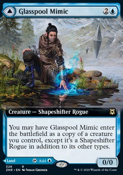 Glasspool Mimic // Glasspool Shore - Zendikar Rising: Extras (Rare) [XZNR-328]