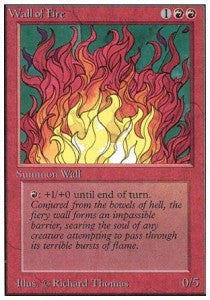 Wall of Fire - Unlimited (Uncommon)