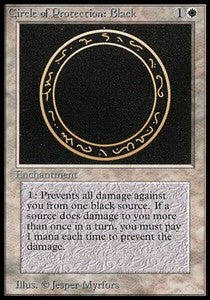Circle of Protection: Black - Beta (Common)