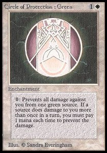 Circle of Protection: Green - Beta (Common)
