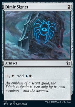 Dimir Signet - Commander: Zendikar Rising (Common) [ZNC-112]