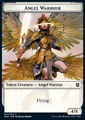 Angel Warrior Token (W 4/4) // Plant Token (G 0/1) - Zendikar Rising: Extras (Token) [XZNR-T 1/8]