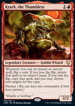 Krark, the Thumbless - Commander Legends (Rare) [CMR-189]