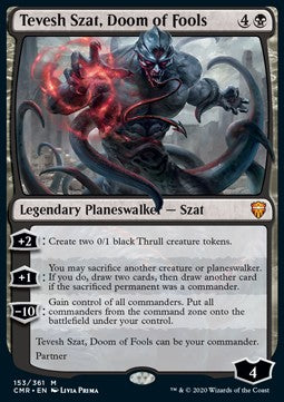 Tevesh Szat, Doom of Fools - Commander Legends (Mythic) [CMR-153]