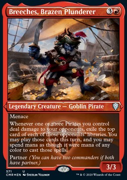 Breeches, Brazen Plunderer - Commander Legends: Extras (Uncommon) [XCMR-571]