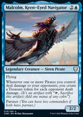 Malcolm, Keen-Eyed Navigator - Commander Legends (Uncommon) [CMR-79]