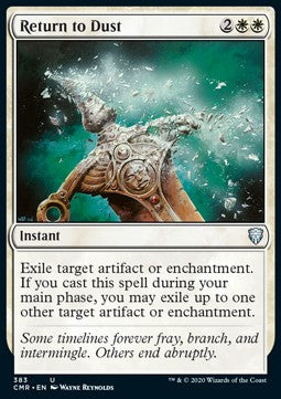 Return to Dust (V.1) - Commander Legends: Extras (Uncommon) [XCMR-383]