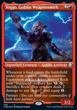 Toggo, Goblin Weaponsmith - Commander Legends: Extras (Uncommon) [XCMR-576]