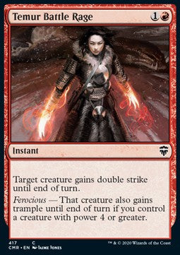 Temur Battle Rage (V.1) - Commander Legends: Extras (Common) [XCMR-417]