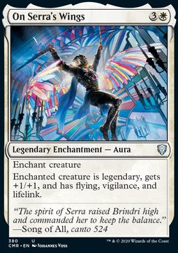 On Serra's Wings - Commander Legends: Extras (Uncommon) [XCMR-380]