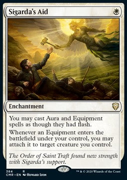 Sigarda's Aid - Commander Legends: Extras (Rare) [XCMR-384]