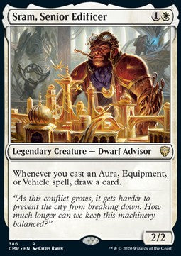 Sram, Senior Edificer - Commander Legends: Extras (Rare) [XCMR-386]