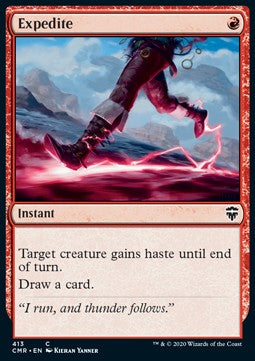 Expedite - Commander Legends: Extras (Common) [XCMR-413]