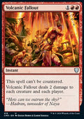 Volcanic Fallout - Commander Legends: Extras (Uncommon) [XCMR-418]
