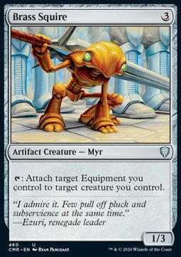 Brass Squire - Commander Legends: Extras (Uncommon) [XCMR-460]
