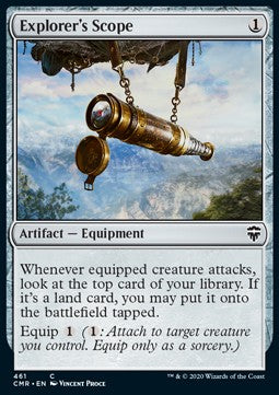 Explorer's Scope - Commander Legends: Extras (Common) [XCMR-461]