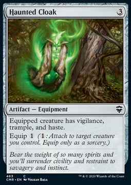 Haunted Cloak - Commander Legends: Extras (Common) [XCMR-463]