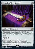 Sword of Vengeance - Commander Legends: Extras (Rare) [XCMR-475]