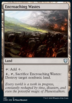 Encroaching Wastes - Commander Legends: Extras (Uncommon) [XCMR-481]