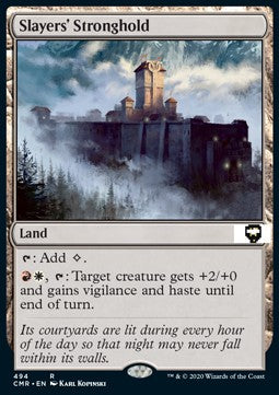 Slayers' Stronghold - Commander Legends: Extras (Rare) [XCMR-494]