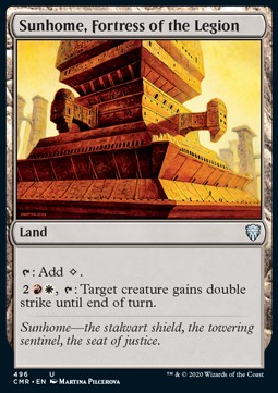 Sunhome, Fortress of the Legion - Commander Legends: Extras (Uncommon) [XCMR-496]