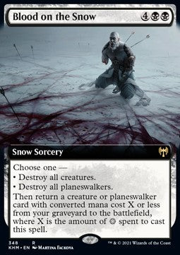 Blood on the Snow - Kaldheim: Extras (Rare) [XKHM-348]