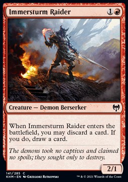 Immersturm Raider - Kaldheim (Common) [KHM-141]