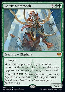 Battle Mammoth - Kaldheim (Mythic) [KHM-160]
