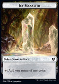 Icy Manalith Token // Treasure Token - Kaldheim: Extras (Token) [XKHM-T 17/19]